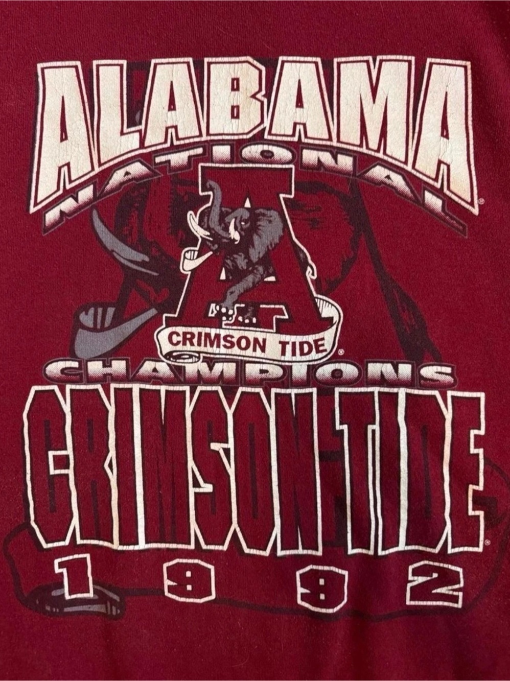 Vintage Jostens Alabama 1992 National Champions Sweatshirt - Picture 3 of 6